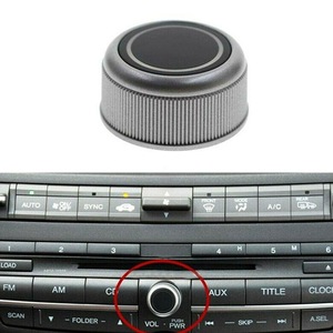 Perilla de volumen para CD de Honda Accord 39103-TA0-A31, pieza de repuesto para puerto AUX del sistema de audio del coche - Product Image 1