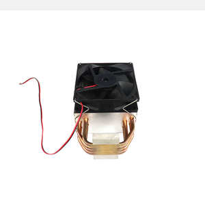 Radiateur en aluminium d'alimentation personnalisée d'usine dissipateur de chaleur de ventilateur d'unité centrale à tour unique avec 4 caloducs - Product Image 6