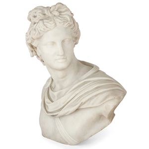 <span class=keywords><strong>Statua</strong></span> Busto di <span class=keywords><strong>Apollo</strong></span> in Resina Dipinta Artistica Bianca Personalizzata per Arredamento Casa Mornsun - Product Image 1