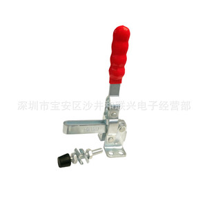 Dalishi Right Angle <b>Clamp</b> Gh-11412 194mm Industrial Clamping Tool With Red Handle Galvanized Carbon Steel - Product Image 4