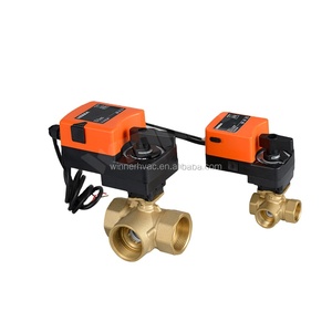 WINNER WVA4-304 Vanne de contrôle du débit d'eau proportionnel 12 Volt, vanne à bille électrique 3/4 "3 voies 12 v - Product Image 1