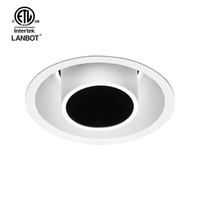 Dernier design, module encastré orientable anti-éblouissement 4 pouces 5CCT, spot LED à intensité variable, éclairage de plafond, certifié ETL