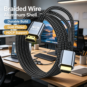 Cable <span class=keywords><strong>HDMI</strong></span> 2.1 de 8K 60Hz, Cable <span class=keywords><strong>HDMI</strong></span> Trenzado UHD HDR de 4K 240Hz, Cable HDTV de Alta Velocidad para PS5, PS4, Xbox, Monitor, TV, Proyector, Juegos - Product Image 6