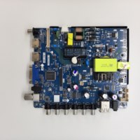 Carte mère de téléviseur LCD 32-50 pouces T.R67.801 sans programmation, télécommande, référence d'écran de commutation