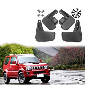 Garde-Boue en Plastique 4 Pièces Bavettes Anti-Éclaboussures pour <span class=keywords><strong>Suzuki</strong></span> Jimny JB23 JB43 JB33 2007 2017 2010 <span class=keywords><strong>2009</strong></span> - Product Image 1