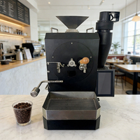 Machine à rôtir électrique commerciale compacte de 1000g à air semi-chaud avec contrôle artisanal pour boulangerie