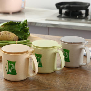 ZB0653 Kotak Bumbu Serat Bambu Satu Sekat, Dua Sekat, Tiga Sekat dengan Sendok Plastik, Stoples Garam Lipat, Stoples Peralatan Dapur Minimalis - Product Image 3