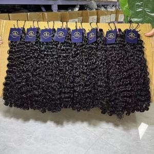 Dropshipping Capelli Umani Vietnamiti 100% Naturali, Ricci Birmani, 18 Pollici, Doppio Filamento, Senza Grovigli - Product Image 2