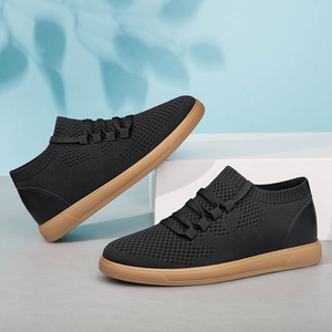 Scarpe da ginnastica da uomo <span class=keywords><strong>con</strong></span> rialzo interno, scarpe traspiranti in mesh per camminare, comode scarpe che aumentano l'altezza per uomo - Product Image 5