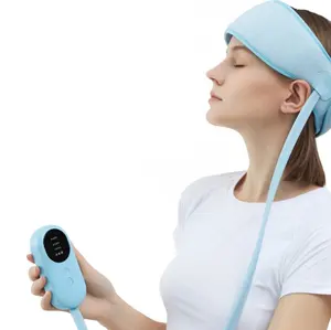 Fabbrica personalizza 2023 portatile portatile sollievo dal dolore alla testa rilassamento pressione dell'aria massaggiatore per la testa riscaldamento macchina per massaggi