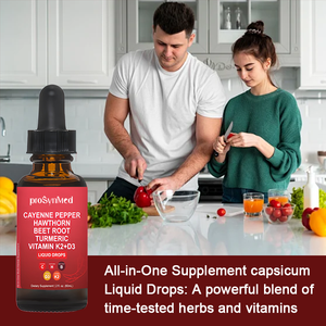 Gotas Líquidas Premium de Vitamina D3 K2 con Cayena Orgánica y <span class=keywords><strong>Espino</strong></span> Blanco - Apoyo para la Salud <span class=keywords><strong>del</strong></span> Corazón y los Huesos, Vegano, Absorción Rápida, Botella de 60 ml - Product Image 5