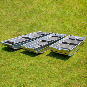 Nouveau certifié CE 30ft aluminium péniche de débarquement Dv coque <span class=keywords><strong>fond</strong></span> <span class=keywords><strong>plat</strong></span> 11ft/12ft/13ft bateaux soudés pêche activités de plein air pas cher - Product Image 2