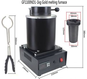 1kg 2kg 3kg Mini equipo de <span class=keywords><strong>horno</strong></span> de fusión de plata hornos industriales de Acero Inoxidable <span class=keywords><strong>Horno</strong></span> de joyería crisoles de cerámica dorada - Product Image 2