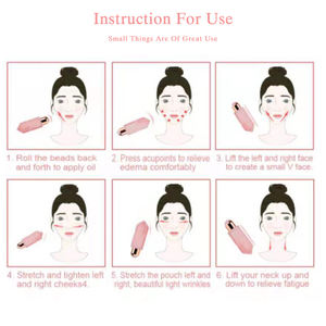 Único Gemstone Natural Rolo em garrafa Rose <span class=keywords><strong>Crystal</strong></span> Fácil de Transportar Rolo Garrafa De Óleo Essencial - Product Image 2