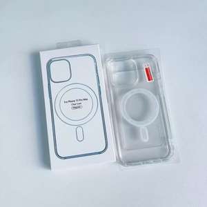 2026 custodia magnetica per cellulare <span class=keywords><strong>Apple</strong></span> 15pm <span class=keywords><strong>trasparente</strong></span> in acrilico 13pro <span class=keywords><strong>Cover</strong></span> completa per iPhone 12 custodia rigida - Product Image 5