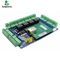 Panel de Control de Acceso para Cerradura de Puerta con Tarjeta de Proximidad RFID Wiegand para Múltiples Puertas (4 Puertas), Software de Seguridad Inteligente Gratuito, TCP/IP