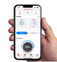 Sistema de Control Dual Red Sea ReefRun para Acuario, Control Inteligente por WiFi y Bluetooth, Automatización de Canales para Tanque, Compatible con ReefLED