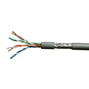 Câble de télécommunication CAT5E Classe 5 câble non blindé Câble d'ingénierie en cuivre sans oxygène