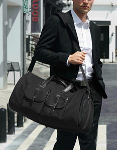 Échantillon gratuit Sac de voyage vintage à la mode Nouveau design Sac de voyage multifonction pour hommes et femmes pour les voyages et le sport - Product Image 2