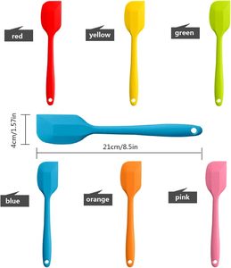 <b>Baking</b> Tools Logo Custom Heat Resistant Silicone Spatula <b>Set</b> for Kitchen - Product Image 3