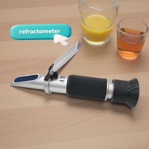 เครื่องวัดความหวานแบบพกพาชนิดมือถือ 0-80% Brix Meter ความแม่นยำ 1% สำหรับไวน์ เบียร์ การผลิตเบียร์แบบโฮมบรูว์ - Product Image 2
