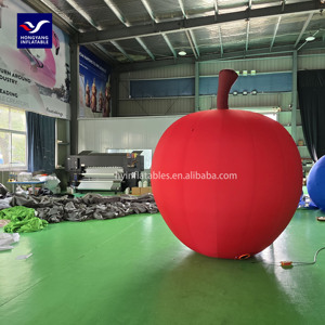 Tùy chỉnh quảng cáo Inflatable mô hình trái cây bóng đỏ Inflatable phim hoạt hình táo - Product Image 1