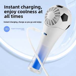 Ventilador de Mano con Forma de Balón de Fútbol para la Copa Mundial de Fútbol 2026, Recargable por USB y con 5 Velocidades - Product Image 4