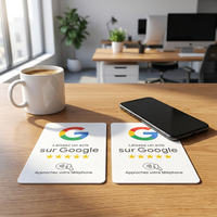 Cartes Google Avis Google Review Tap Cards par TapFive Carte NFC Ntag213/215/216