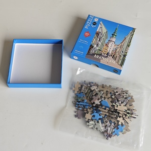 Rompecabezas de 100 Piezas de Alta Calidad, Personalizado, a Todo Color, de Cartón, Educativo, con Diseño de Bratislava, Eslovaquia, para Adultos - Product Image 2