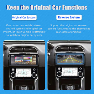 Android 12.0 10.25 "Autoradio sans fil Auto Stereo Video Radio pour Jaguar XE XEL 2016-2020 Multimedia Carplay - Product Image 4