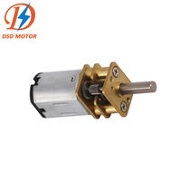 DC 12V 15-4000RPM N20 Motor Roda Gigi Logam Mikro Mini Dudukan Flens IP55 GA12-N20 untuk Peralatan Rumah Tangga Kipas Perahu Lengan Robot Robot