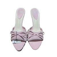 Mules d'été pour femmes à talon aiguille ultra-fin, bout ouvert, design slingback, tendance mode, confortables