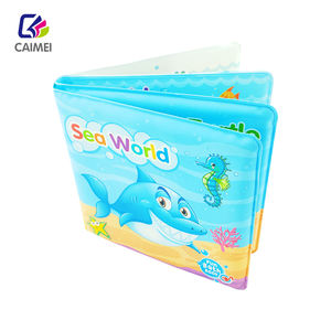 Libro de esponja de juguetes educativos no tóxicos personalizados para niños, libro de baño de bebé a prueba de agua, libro suave para bebés - Product Image 3