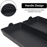 Lot de 4 moules en silicone pour friteuse à air, résistants au lave-vaisselle, pour gâteaux et pâtisseries, avec séparateurs de plateau, vente en gros usine
