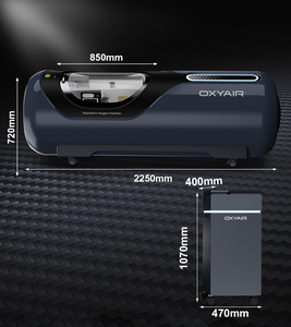 Oxyair Draagbare 2 ATA HBOT Liggende Hyperbare Zuurstofkamer Harde Schaal Hyperbare Kamer 2.0 ATA - Product Image 3