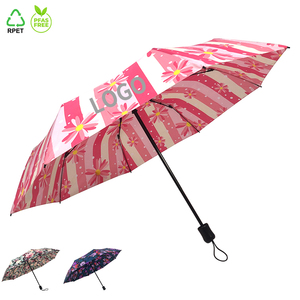 OVIDA Manufacturer Customized logo Paraguas Cheap Good Quality UV Umbrella Windproof Portable Fold Mini Umbrellas with logo