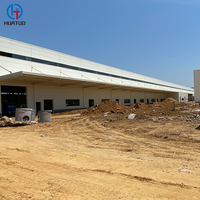 Atelier modulaire en structure acier sur mesure, résistant au feu, à faible entretien, pour stockage industriel et entrepôt