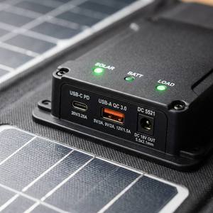 Panneaux solaires portables pliables 200W avec une efficacité de 21,5 % - Prix compétitif pour l'alimentation domestique et extérieure - OEM, ODM disponibles - Product Image 3