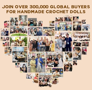 Nhỏ tùy chỉnh mềm dệt kim trang trại nhỏ sang trọng nhồi Amigurumi động vật bán buôn khủng long số lượng lớn handmade bé Crochet Búp bê đồ chơi - Product Image 6