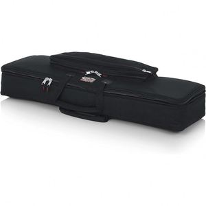 Étui pour clavier avec roulettes et bretelles réglables, sac de transport rembourré avec 4 poches pour accessoires, échantillon gratuit - Product Image 1