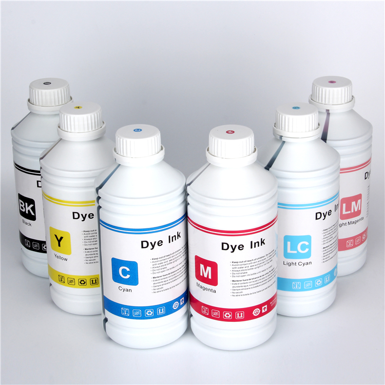 Goosam 1000ML Water Based Refill Ink Kits Dedicated UV Dye Ink for Canon ColorWave3500 Printer Desktop High-speed Machine