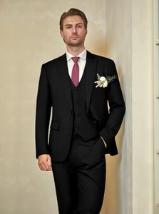 <span class=keywords><strong>Traje</strong></span> de 3 Piezas para Hombre, Corte Entallado, <span class=keywords><strong>con</strong></span> Cuentas, para Boda, Fiesta, Negocios, Blazer, Chaleco <span class=keywords><strong>y</strong></span> Pantalones - Product Image 2