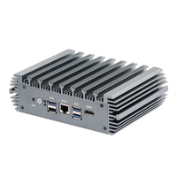 COIXUNIPC Intel N100/N105/N305 Firewall Router Server Industrial PC DDR5 6x Intel I226-V Network 4xPOE Desain Tanpa Kipas Mini PC