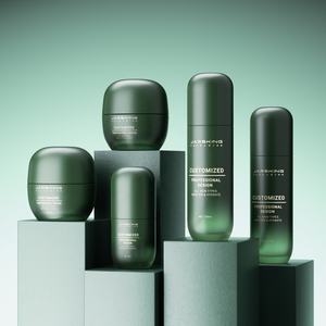 Botol Pompa Lotion Kosmetik Desain Baru 30ml 50ml 100ml 120ml Custom, Jar Krim Wajah Serum Perawatan Kulit 30g 50g Set - Product Image 2