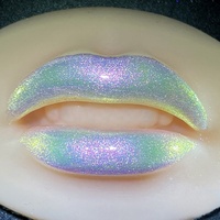 SheenEffect – brillant à lèvres changeant de couleur blanche, à paillettes de luxe Oem