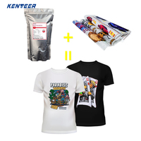 Poudre thermofusible DTF super douce 1000g et 25kg pour imprimante Xp600, modèle Kenteer KTPU-15, film de transfert PET lavable, impression numérique