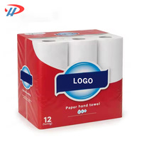Papier essuie-tout de cuisine de qualité supérieure en pulpe de bois vierge absorbante 3 plis multi-plis pour usage domestique et restauration