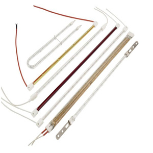 Elemento Riscaldante Alogeno a Infrarossi al Quarzo con Riflettore Bianco e Lampada Termica in Ceramica 2000W - Product Image 6