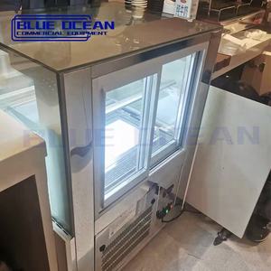 Réfrigérateur de table de présentation de <span class=keywords><strong>boulangerie</strong></span> et de gâteaux cuiseur refroidisseur de verre réfrigérateur de gâteau de <span class=keywords><strong>maison</strong></span> de dessert - Product Image 4