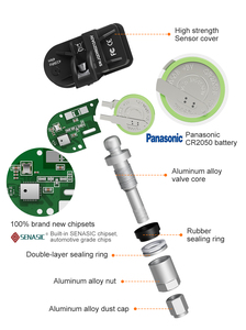 IPhone Android điện thoại hiển thị bluetooth giám sát áp suất lốp hệ thống TPMS cảm biến TPMS áp suất lốp 2 3 4 6 8 Bánh Xe Cảm biến - Product Image 5